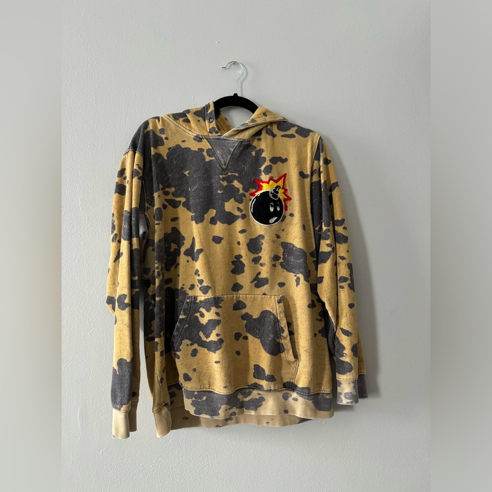 The Hundreds Yellow/Grey Adam Bomb Sweatshirt